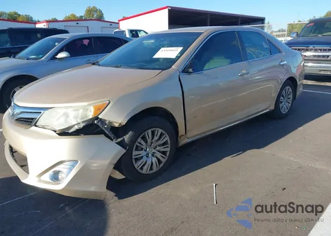 2012 Toyota Camry Le z USA, uszkodzony, nr VIN 4T1BF1FK9CU039362
